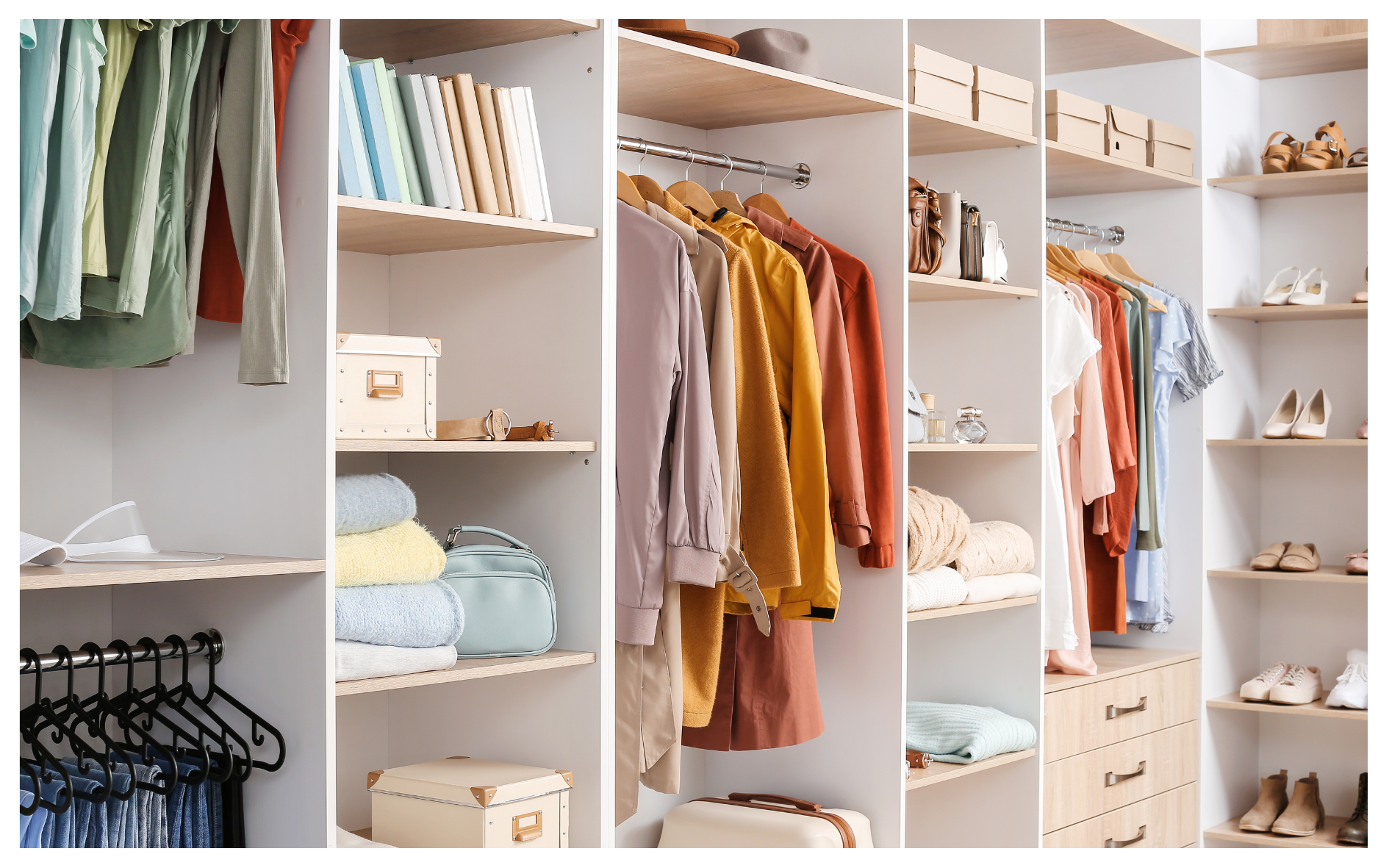 ordentlicher Kleiderschrank- Stilberatung & Ordnungscoaching Kleiderschrank - Lotte Lehmann