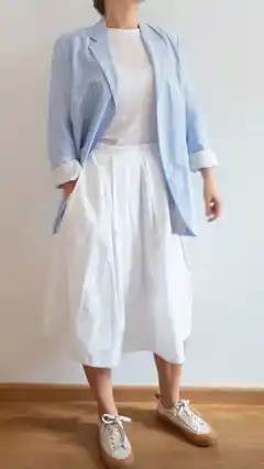 Ordnung mit Stil - Online Stilberatung - Outfit Sommerblazer Rock