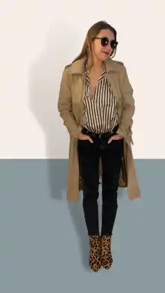 Lotte Lehmann - Ordnung mit Stil - Stilberatung online - Outfit Trench Coat