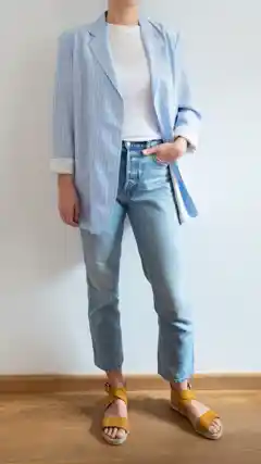 Ordnung mit Stil - online Stilberatung - Outfit Jeans und Blazer